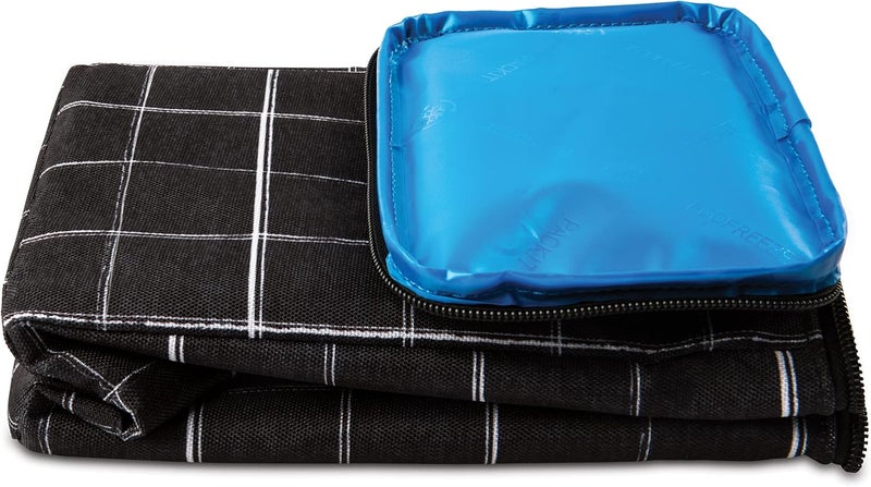 PACKIT Freezable Double Bottle Bag, Built with EcoFreeze Technology, Antimicrobial lining, Collapsible, Reusable, Zip Closure, Buckle Handle, Perfect for Breastmilk and Formula On the Go - Image 3